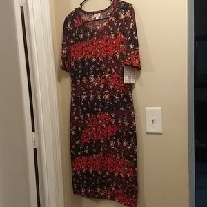 Lularoe julia dress size medium